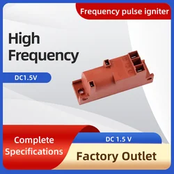 Zapłonnik Kuchenka gazowa DC 1,5 V Zapalnik impulsowy 2 zaciski / gniazda / otwory Domowe urządzenie zapłonowe Bezpieczne narzędzia kuchenne Świeca zapłonowa