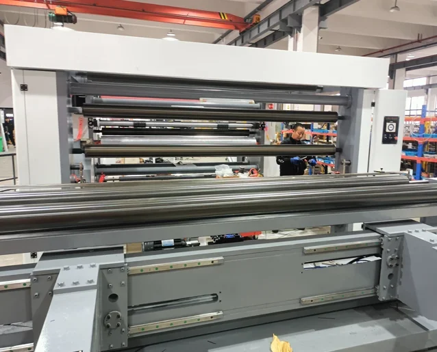 Commercial-Grade PET Film Slitting Machine Guillotine Paper Cutter – High Precision Rewinder for Industrial Applications