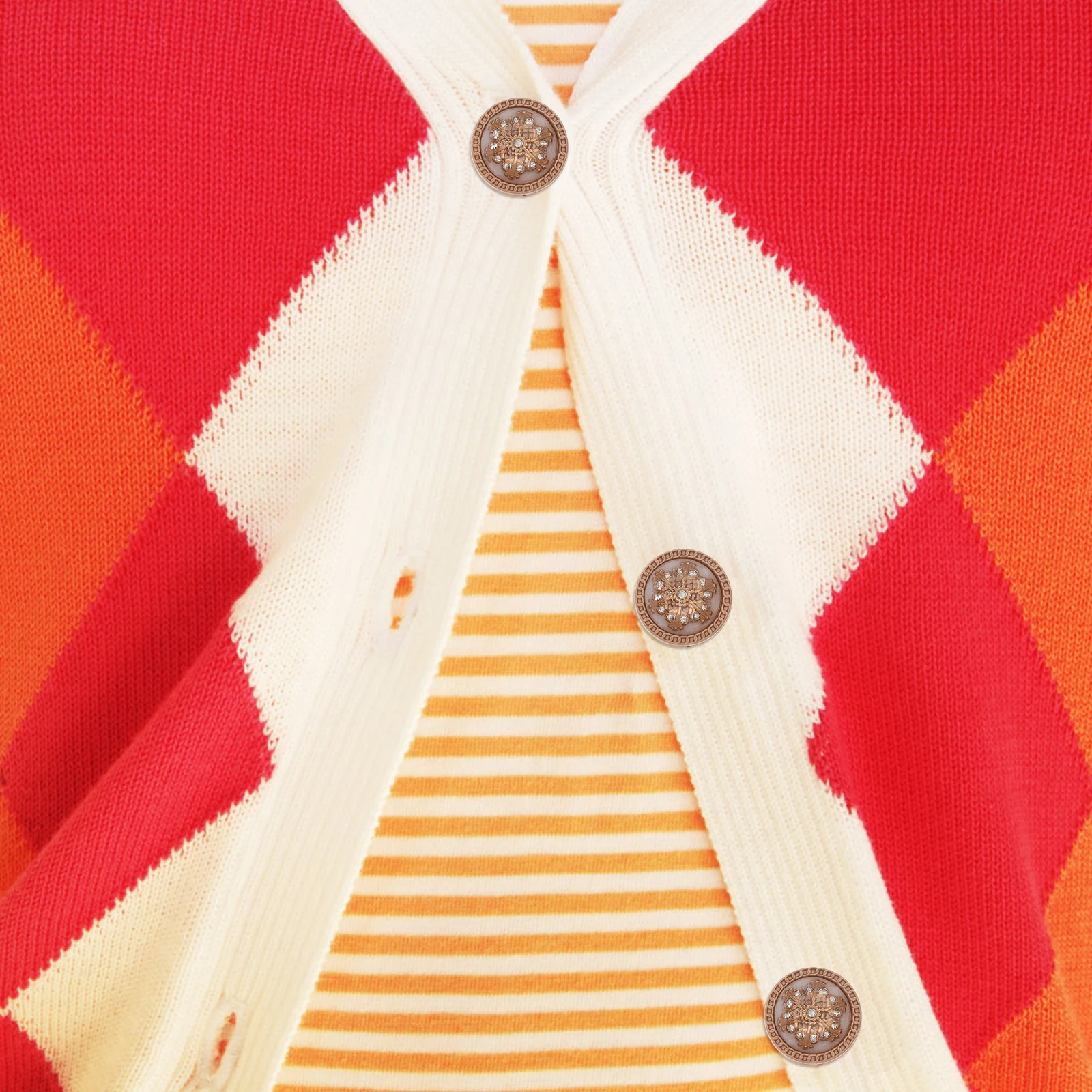 

6pcs Gold Sewing Buttons Metal Round Coat Buttons for Women Clothes Decorative Replacement Fashion Craft DIY Rivets