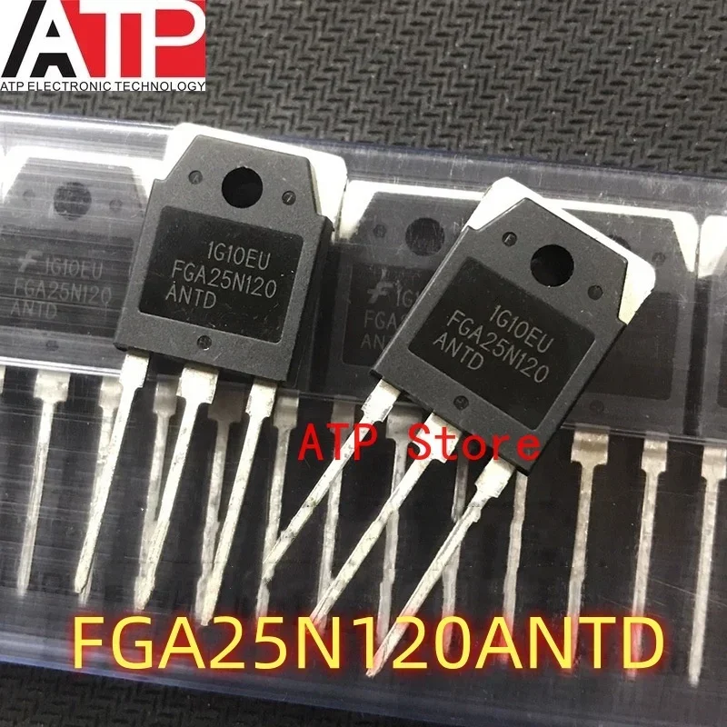 

10 шт./лот, 100% новые импортные оригинальные FGA25N120 FGA25N120ANTD FGA25N120AN TO-3P IGBT-транзисторы NPT Trench 1200 В 25 А