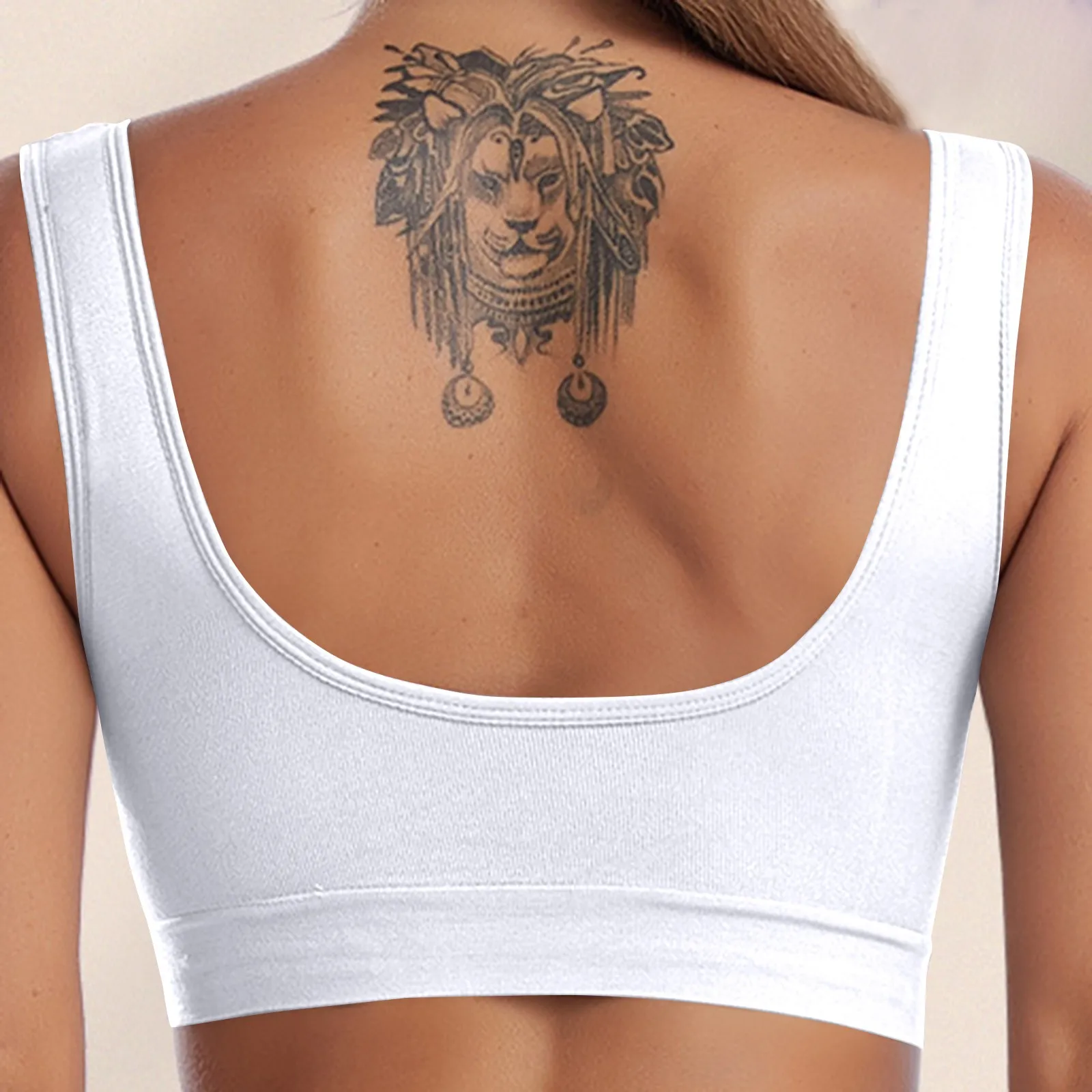 Sutiã esportivo feminino sem costura sutiã design alta elástica respirável estilo colete esportes wear todas as estações roupa interior esportiva fitness yoga