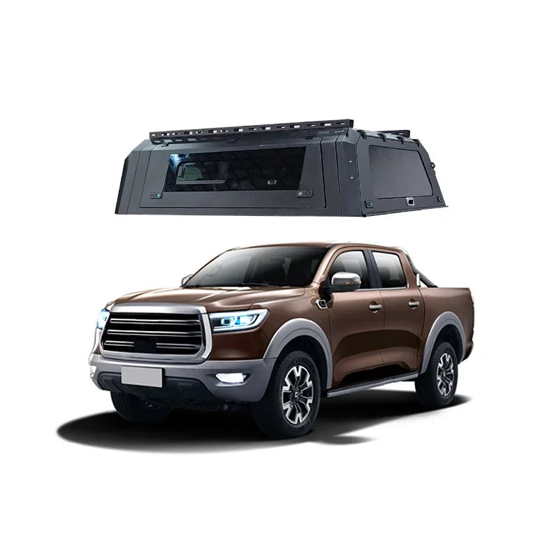 Hot Sale Auto Parts Pickup Truck Canopy With Side Glass Door Use For Great Wall GWM Poer