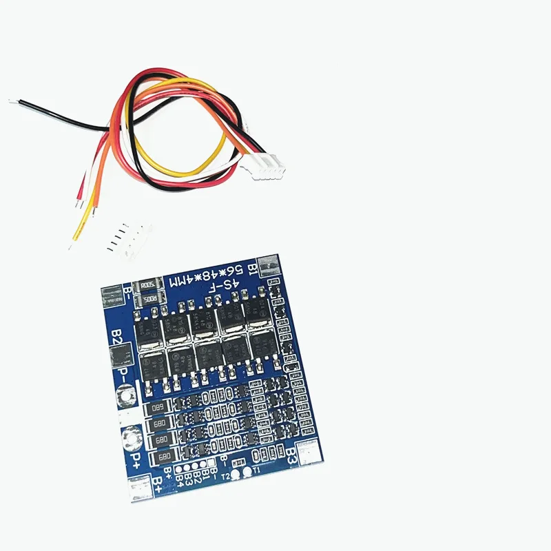 30A BMS4S 14 4V Battery Protection Board with Balancer PCB for 4 Series Li ion Batteries Overcharge and Over Discharge Safeguard