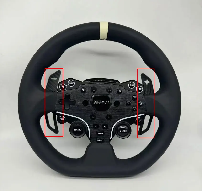 カーボンファイバー延長パドルシフターアダプター MOZA R5 R3 ES ESX