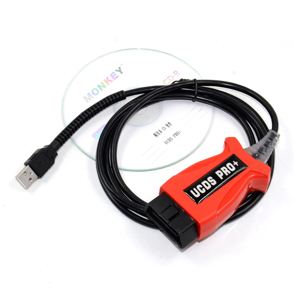 V1.27.001 UCDS Pro for Ford With 35 Tokens Full Functions UCDS For Ford Cars until 2017 Full Activate OBD2 Scanner Cable