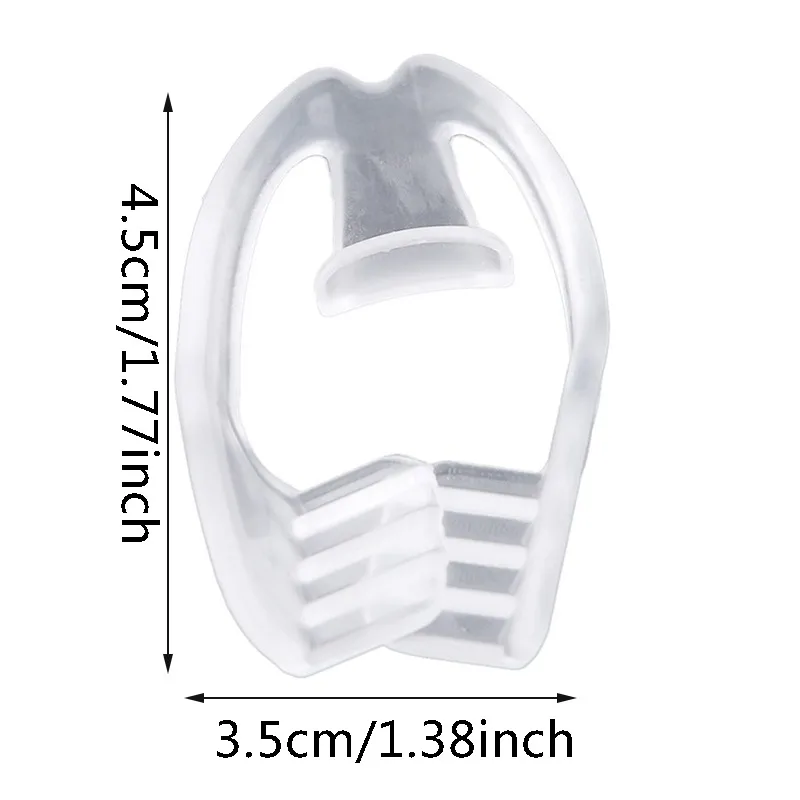 1/2/5PCS Bruxismus Mundschutz Schlaf Mundschutz Schiene Pressen Zahnspangen Ausrichtung Trainer Schlafmittel Zähne Schutz Werkzeuge – Detail 10
