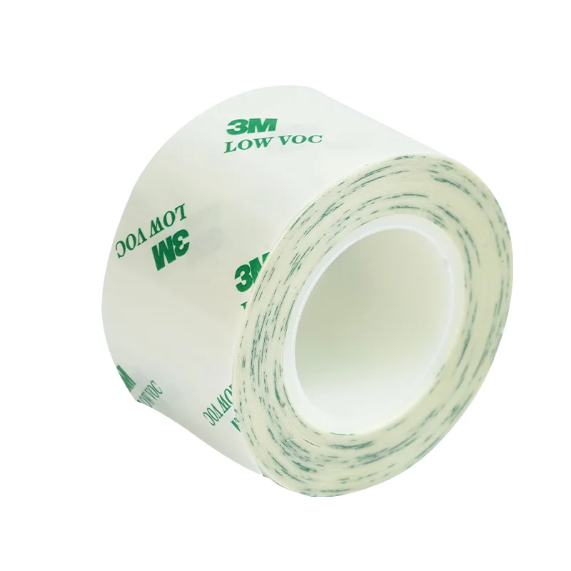 

3M DCX1018 Двусторонняя лента с низким VOC и низким запахом, тонкая ткань, экологически чистый автомобильный клей для интерьера