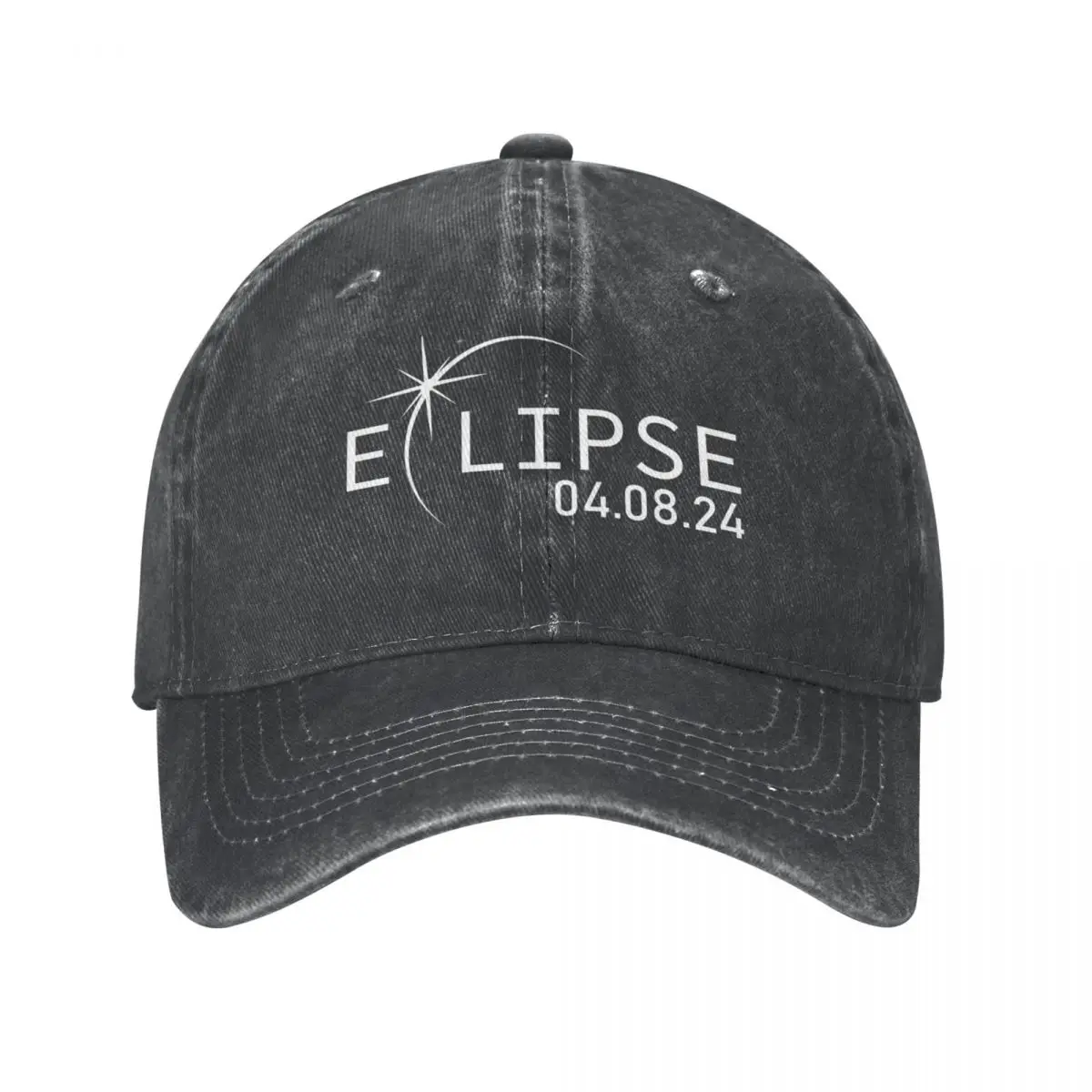 Total Solar Eclipse 2024 Cowboy Hat Beach Outing Kids Hat Vintage Golf Wear Men Women's