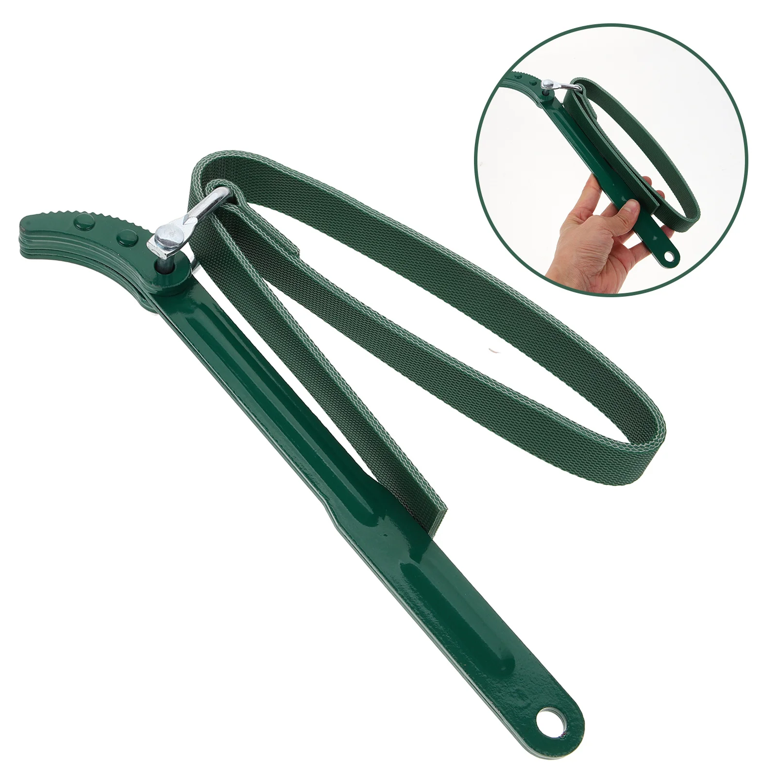 

2Pcs Water Filter Strap Wrench Heavy Duty Non-Slip Handle Adjustable for Plumbing Car Tractor Faucet Bottle Oil Purifier Repair