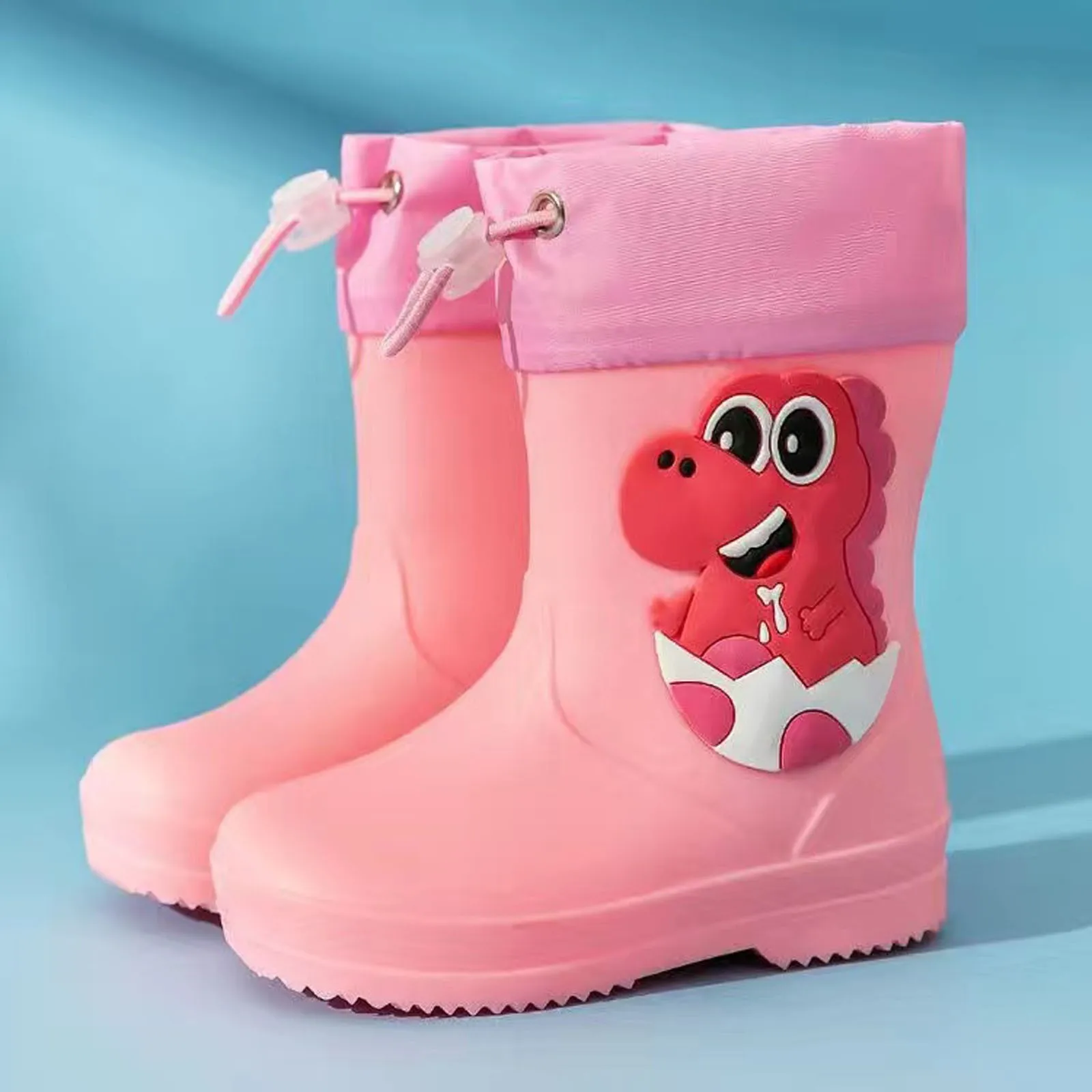 

Kids Boys Girls Rainboots Waterproof Children's Shoes Toddler Rain Boots Natural Rubber Boots Baby Water Shoes Cartoon Rain Boot