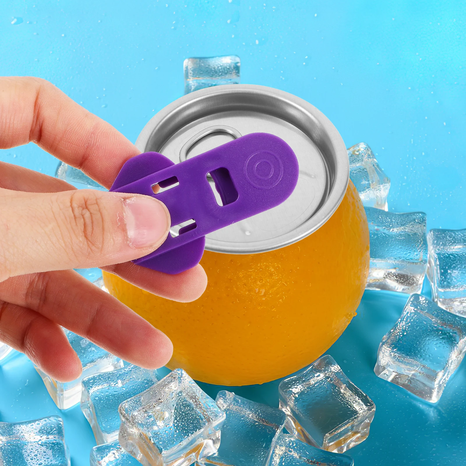 

6pcs Portable Beverage Drinks Mini Plastic Convenient Beer Can Easy-To-Use Manual Bottle Opener Lightweight Drink Can Opener For