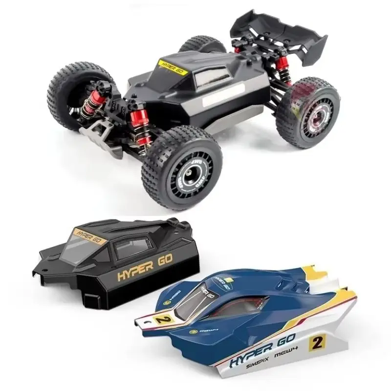 MJX 16213 1:16 Brushless RC Car 4WD High Speed Off Road Vehicle With 2 Body Shells Metal Drive Shaft Hobby Toy