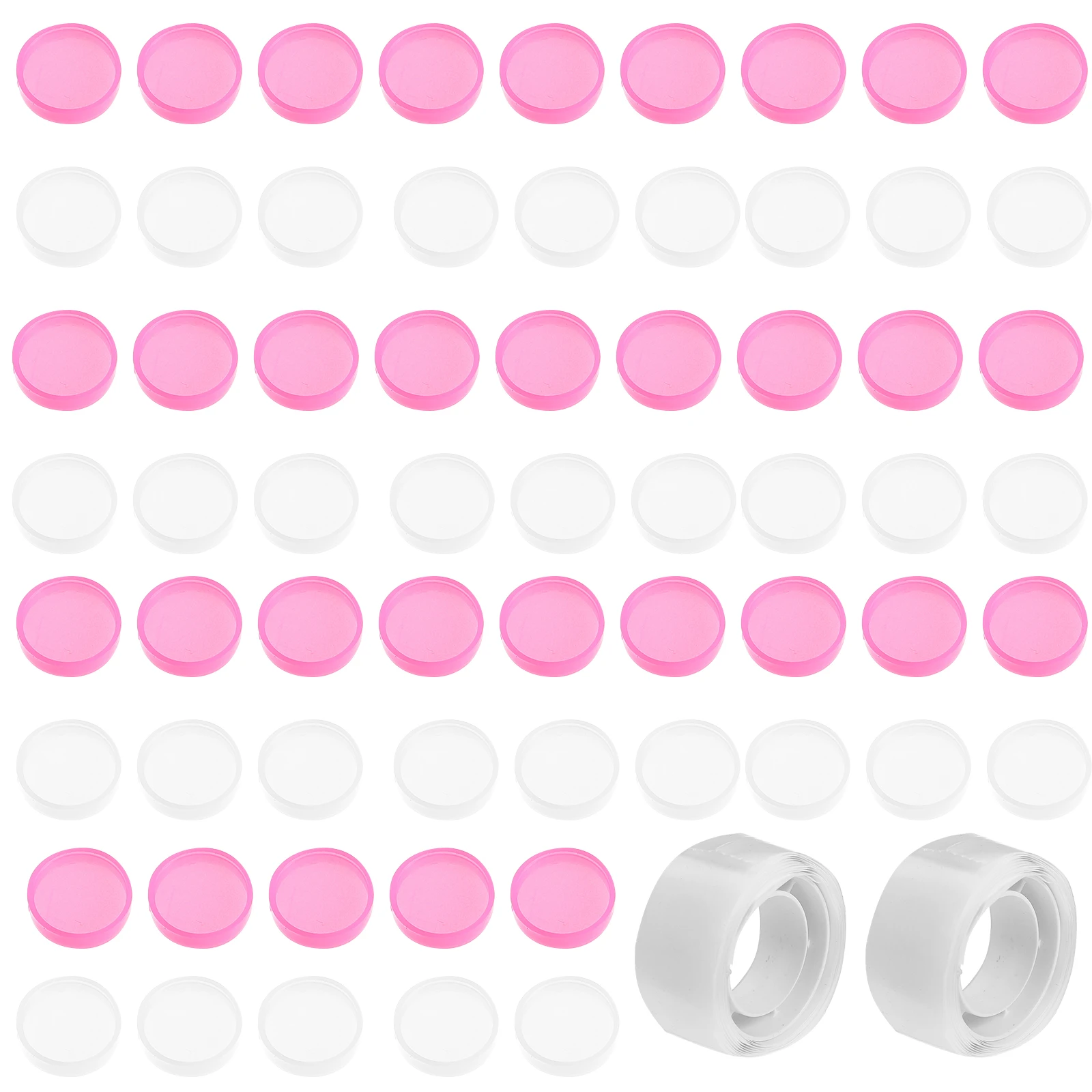 200Pcs Lash Glue Holder Cup Eyelash Extension Tool for Precise Lash Application Easy Clean Reusable Safe Healthy Beauty