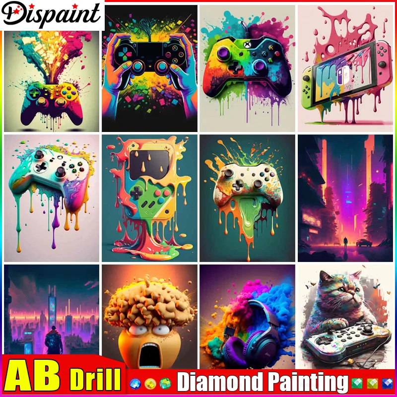 Dispaint AB 5D DIY Diamond Embroidery Full Display 