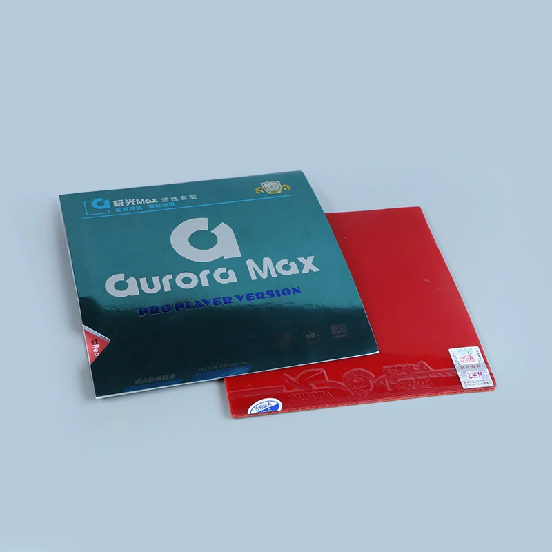 Original 729 Friendship Aurora Max Table Tennis Rubber Non Sticky Elastic Ping Pong Rubber with Internal Energy Sponge