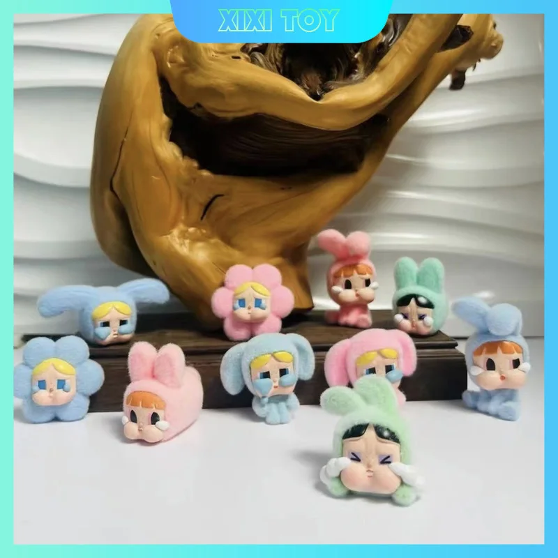 New Crybaby Flying Little Police Series Blind Box Doll Cute Soft Stuffed Desktop Pendant Toy Ornament Christmas Doll Toys Gifts