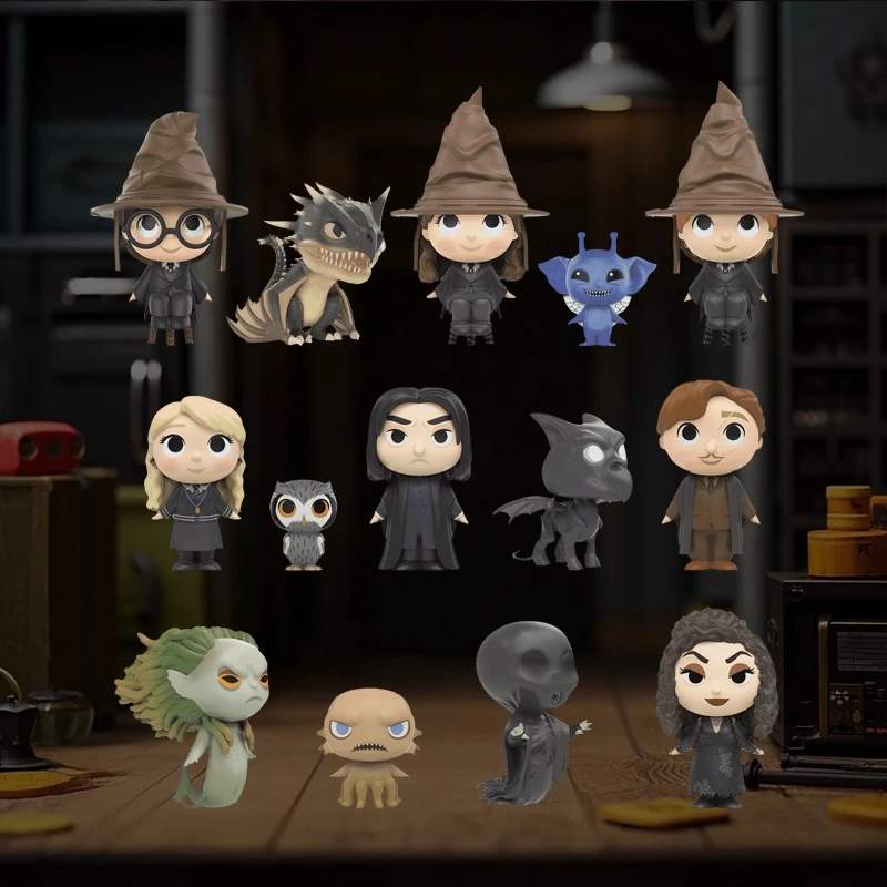 本物の版ファンコ POP ハリーポッター: ソートハットミニブラインドボックスアニメアクション装​​飾飾りモデルおもちゃグッズモデル