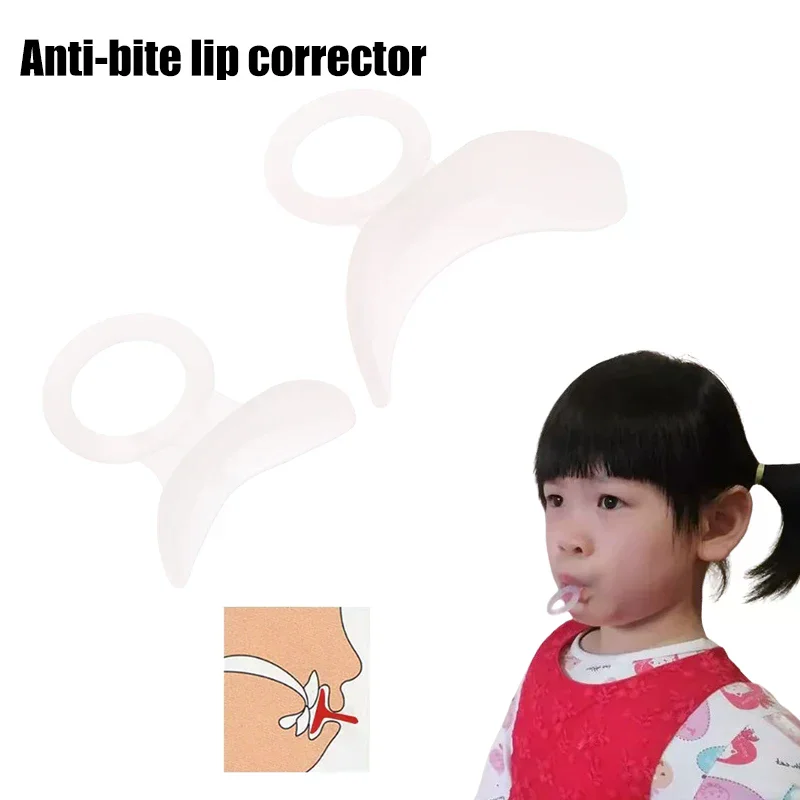 Lip Stop Biting Corrector Improve Oral Correct Facial Muscle Training Mouth Breathing Bite Prevention Device