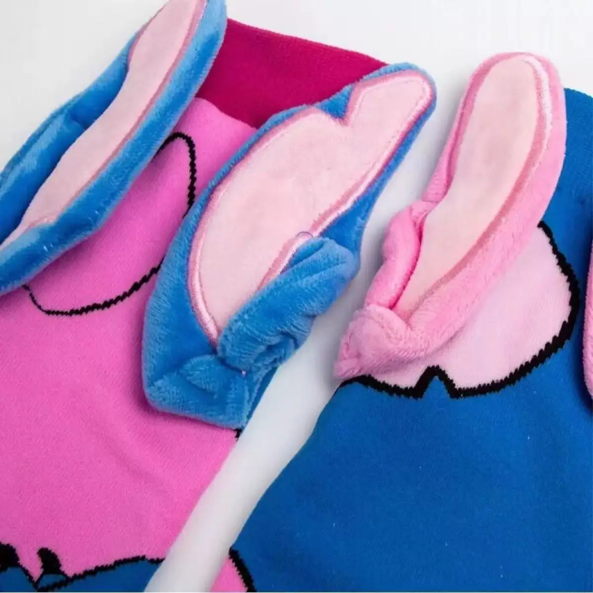 زوج واحد من جوارب الأطفال الكرتونية ديزني ستيتش، جوارب عصرية ملونة على الإنترنت مشهورة، جوارب عصرية