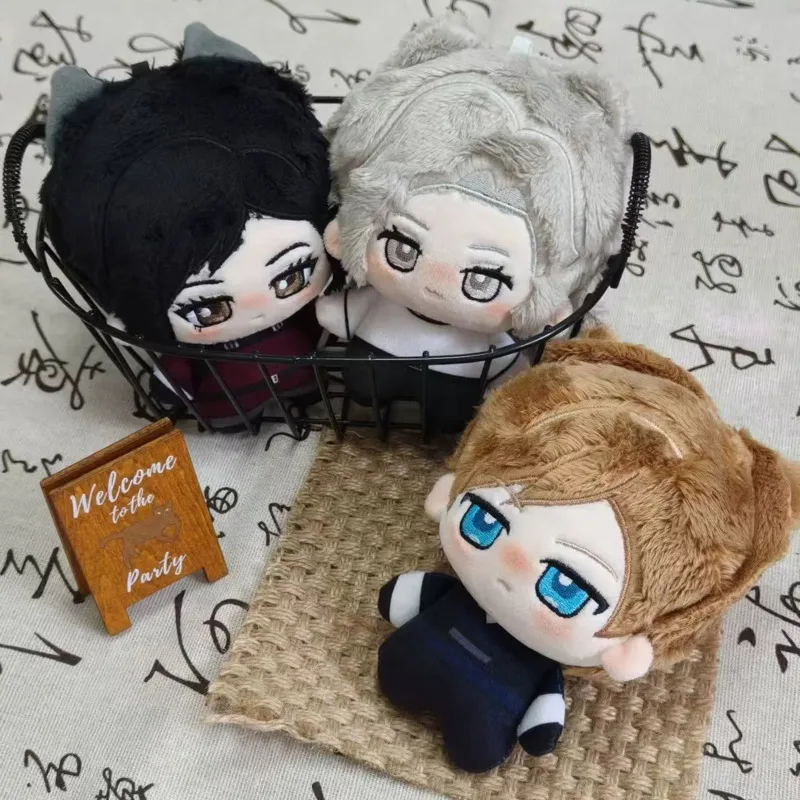 10cm Resident Evil Leon Grace Plush Doll Game Character Ada Kennedy Cosplay Cotton Doll Cute Stuffed Toy Pendant Fans Gift