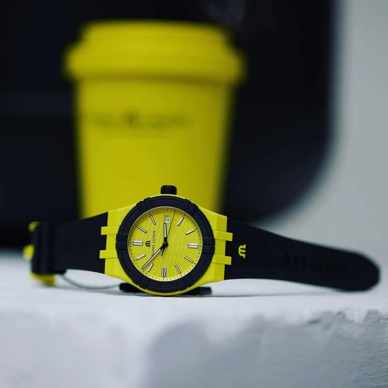 ساعة ريتشارد لاكوست كوارتز للرجال ، حزام مطاطي ، زجاج الياقوت ، أيكون تايد ، هدايا الهالويون ، سوار حلي ، صوفي