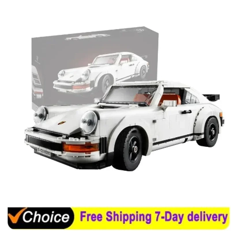 Aoger Technical White Hypercar Super Racing Car Fit 10295 Model Building Blocks Bricks Children Toys Birthday Gifts 1458PC