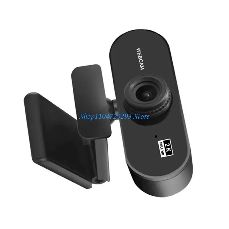 

Y2GD 2K 1080P 720P 480P Webcam Builts In Noise Reduction Microphones and Auto Focused