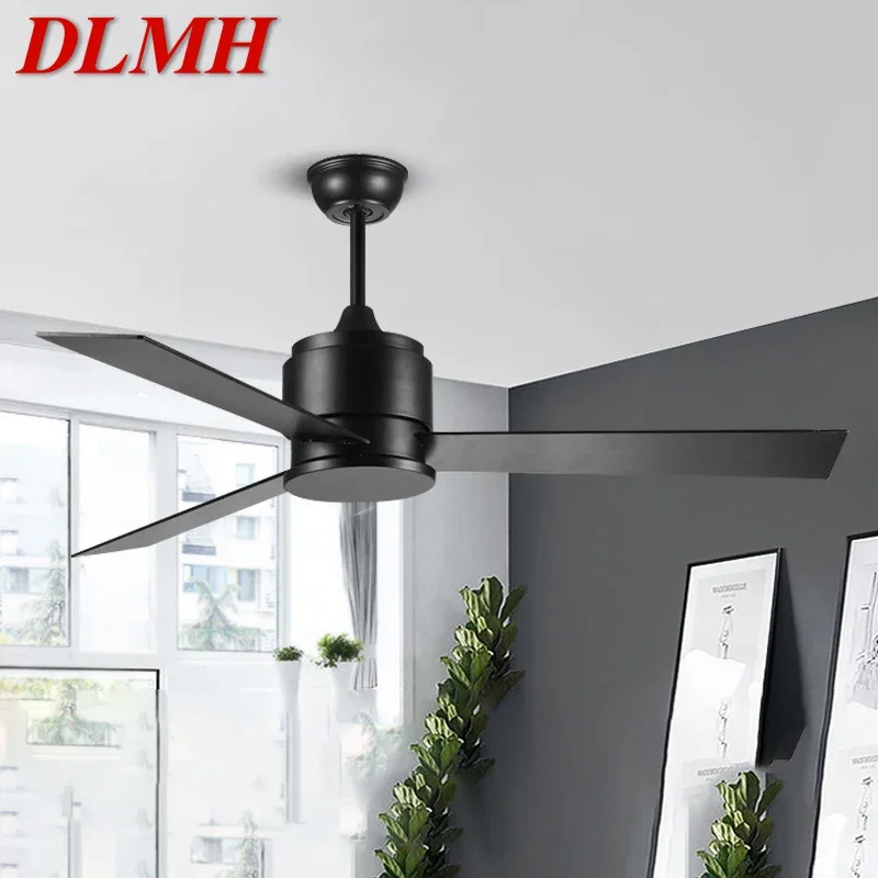 

DLMH Nordic Without lights Ceiling Fan Modern Minima lism Living Room Bedroom Study Cafe Hotel