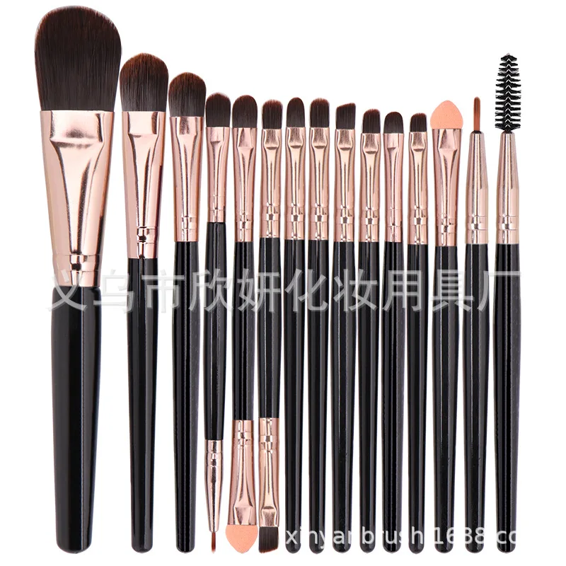 Multifunktions Foundation Blending Make-up Pinsel Werkzeug Kontur Bildhauerei Augenbrauen Wimpern Concealer Pinsel Kit Kosmetik kompletten Satz