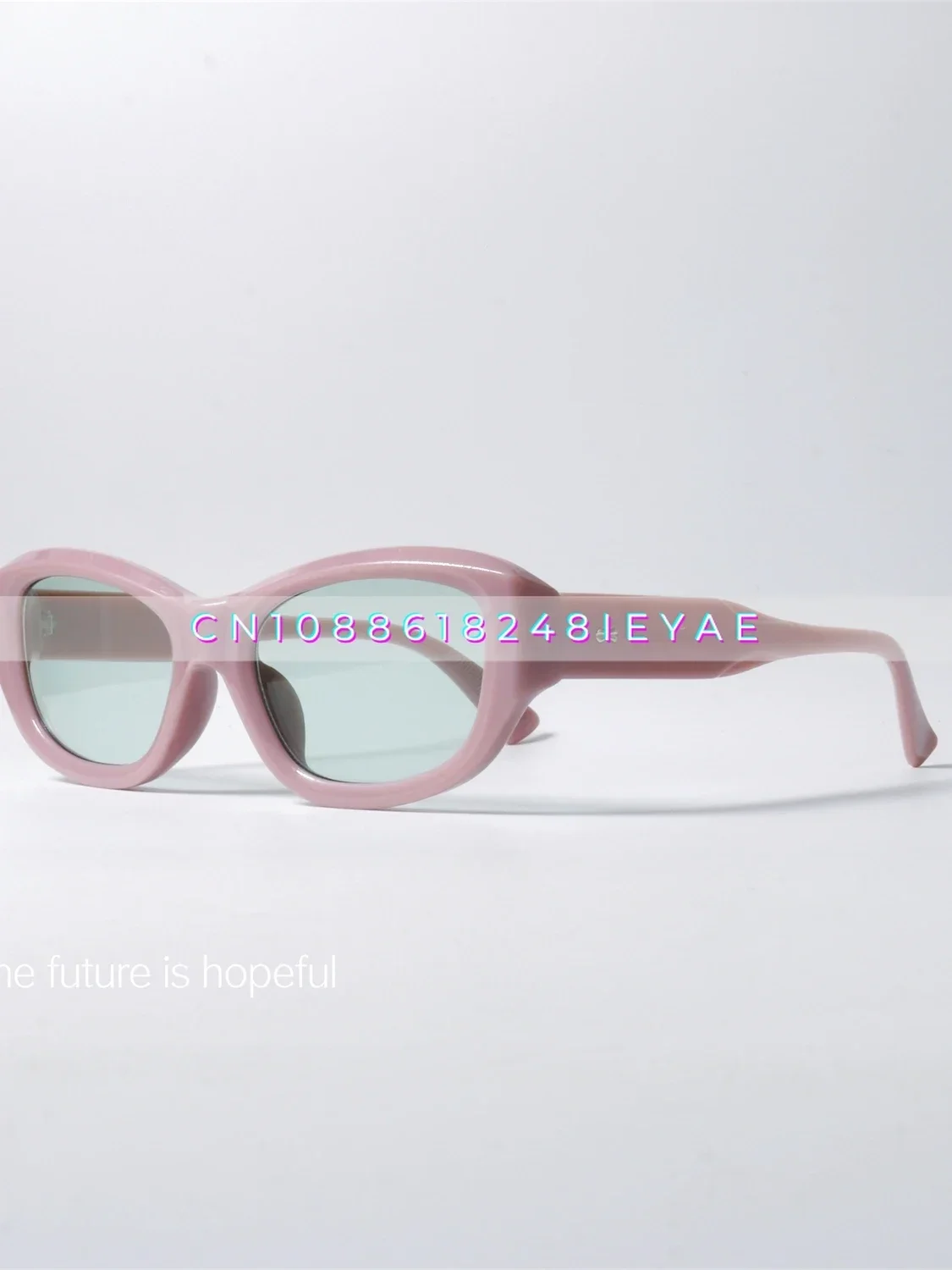 

Cat Eye Barbie Color Scheme Sunglasses Uv400 Anti-ultraviolet Radiation Niche Personalized Sunglasses