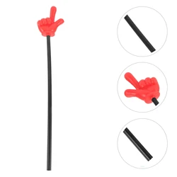 Sturdy Plastic Funny Wedding Prank Game Prop Finger Pointer Handheld Bright Color Novelty Gift Photo Booth Accessory Party