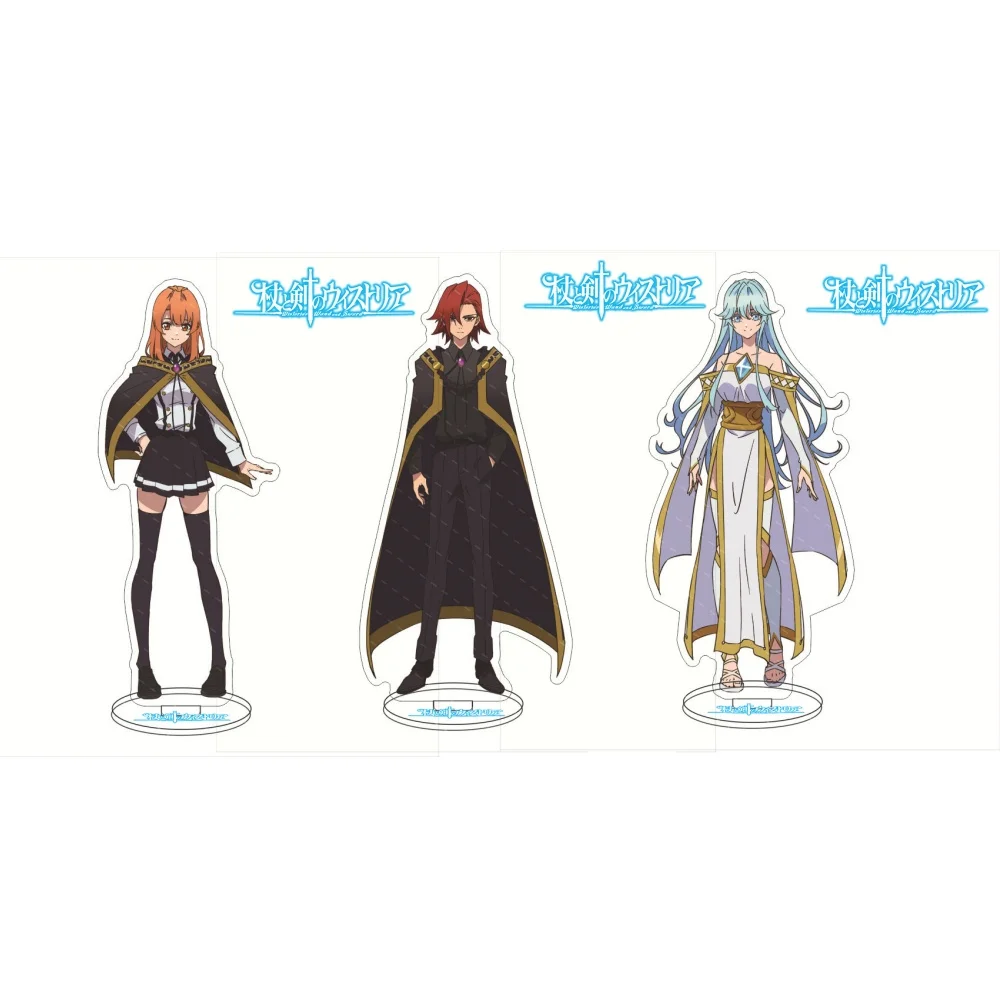 Anime Peripheral Store Wistoria: Wand and Sword Acrylic HD Figure Stand Desk Decor Fans Charm Gifts Collection About 15cm