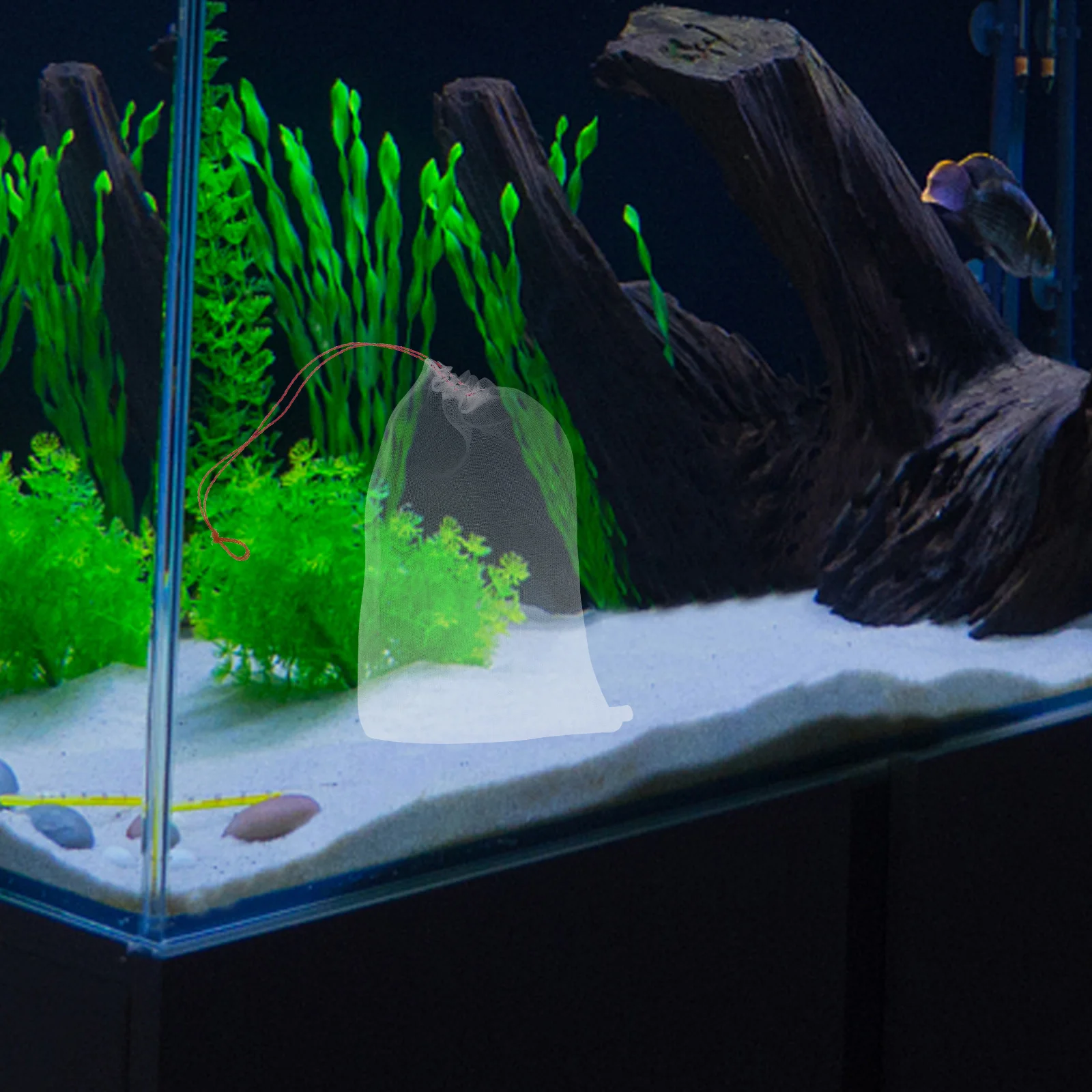 

100Pcs Sand Washing Machine Filter Fish Tank Mesh Bag Durable Pe Filter for Cleaning Sand Washer Washer Catcher for Hose