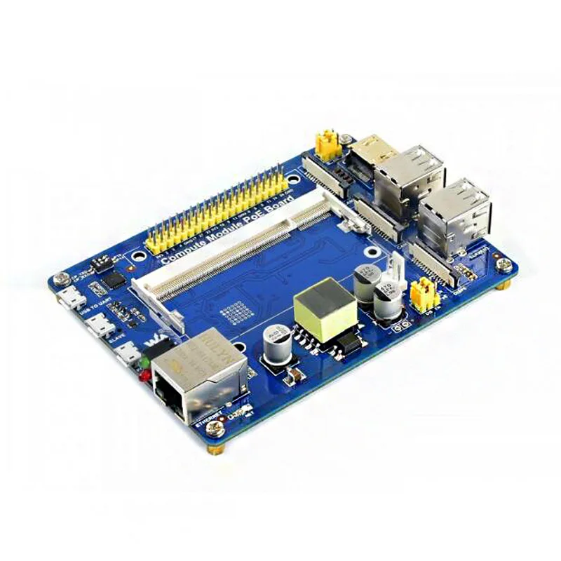 For Raspberry Pi Compute Module CM4S/CM3 PoE IO Expansion Board