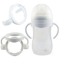 2Pcs Mummy Help Wide Mouth Infant Feeding Accessories Avent Natural Cup Grip Bottle Handle