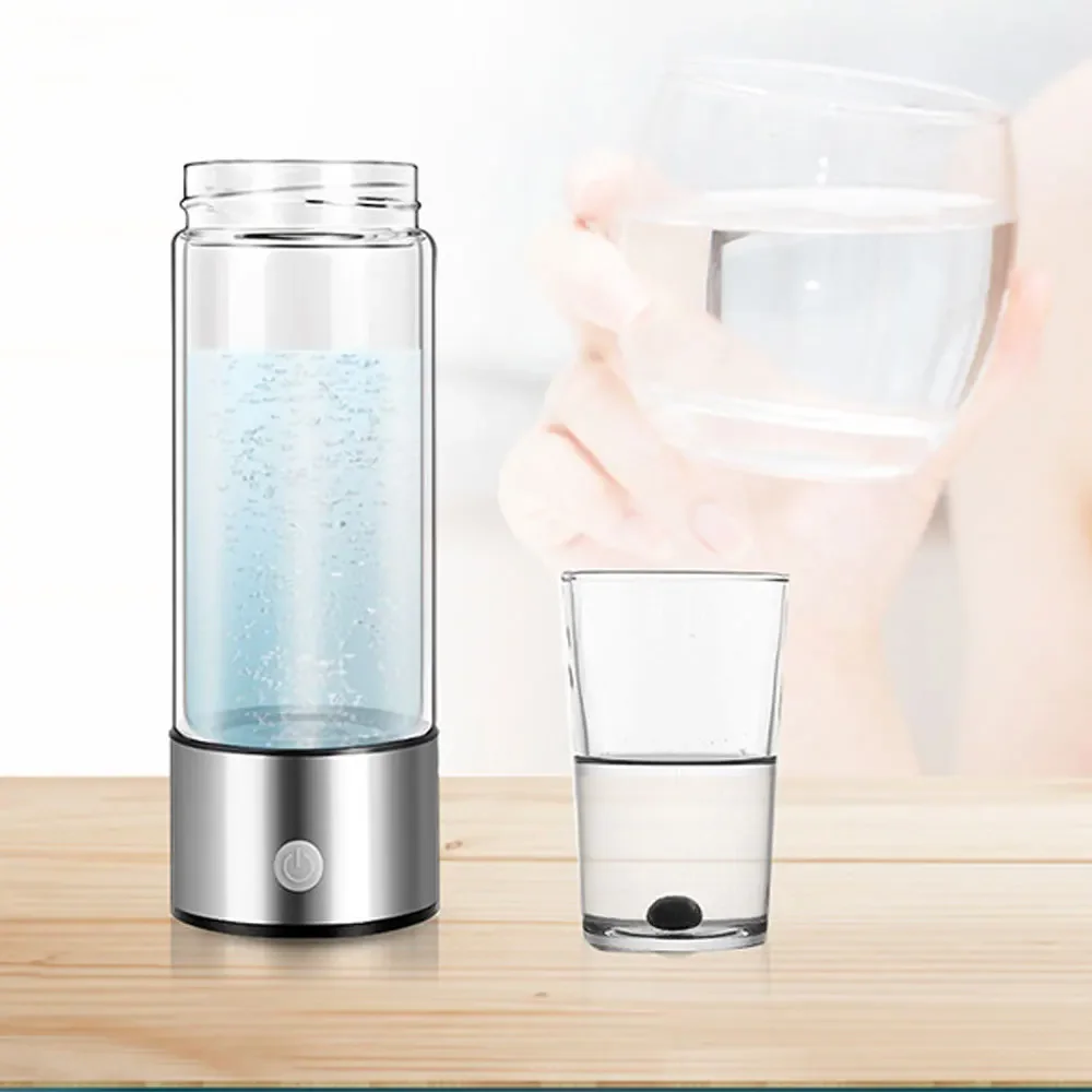 Hydrogen Water Generator Alkaline Maker Rechargeable Portable Water Ionizer Bottle Super Antioxidan Hydrogen-Rich Water Cup