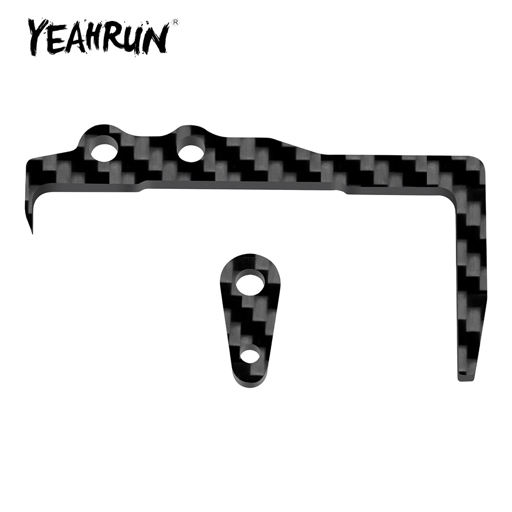 YEAHRUN Carbon Fiber Battery Holder Mount for Sakura Cero Ultra 1/10 RC Drift Car Upgrade Parts Accessories