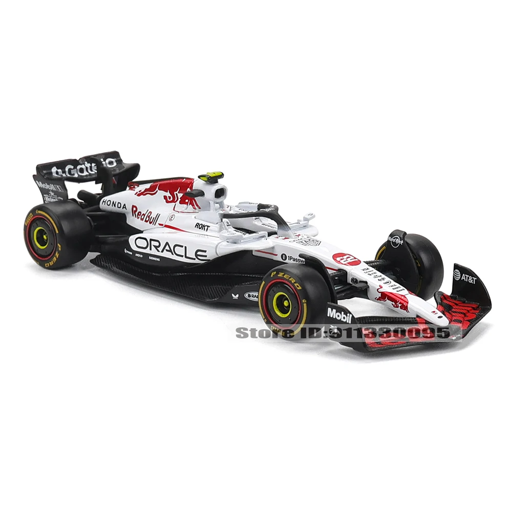 محطة Bburago 1:43 F1 2025 Red Bull Racing RB21 اليابانية # 1 Verstappen # 22 لعبة مجسمة مصنوعة من خليط معدني لسيارة يوكي تسونودا قابلة للتجميع #5