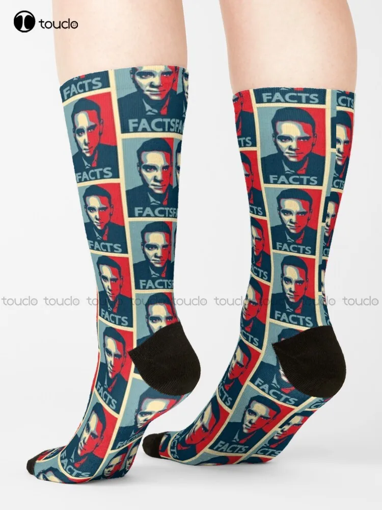 Ben Shapiro Portrait Facts Don'T Care About Your Feelings Socks Fun Socks For Men Street Skateboard Socks Streetwear Harajuku