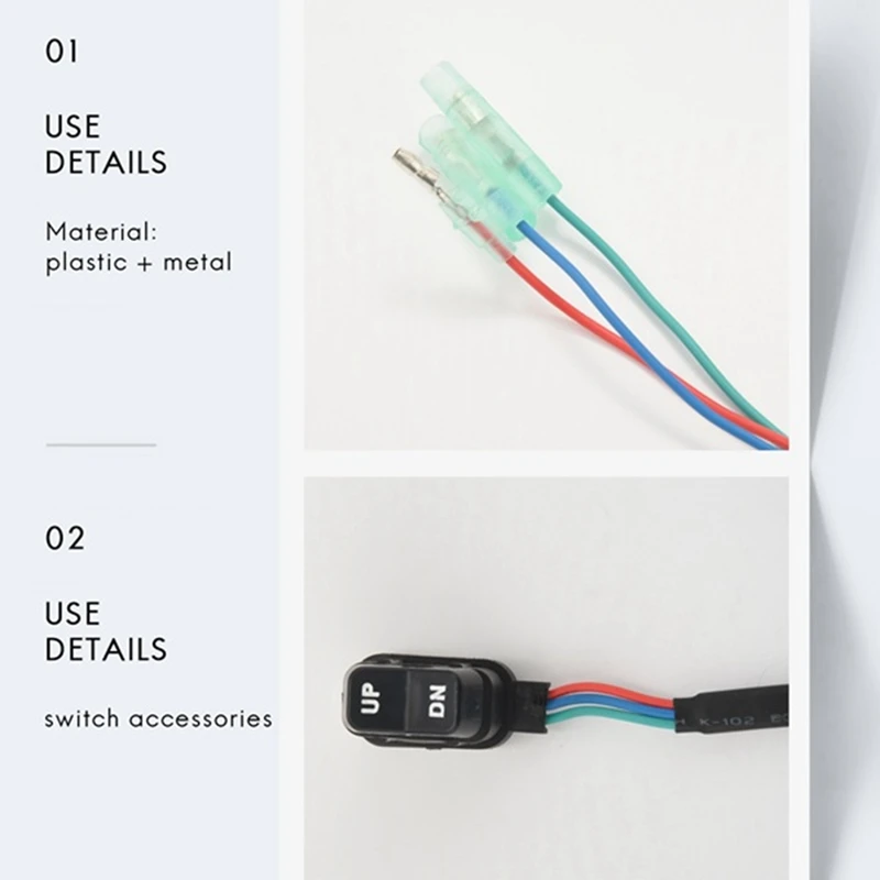 مفتاح تبديل الإمالة بجهاز تحكم عن بعد خارجي ، مفتاح إمالة المحرك ، قطع الغيار ، 87-18286A43 ، 87-16991A1 ، 87-18286A26 ، 1 ▪