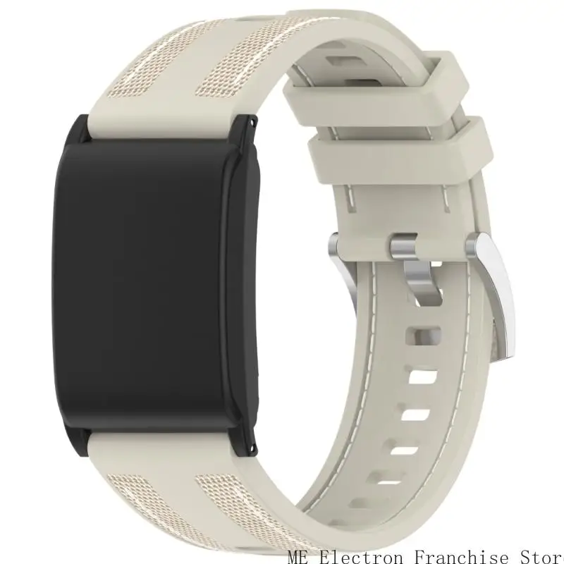 T5ea Silicone+Nylon Repollow Welp tapas compatíveis para o dispositivo fitness WHOOP Confortável e macio