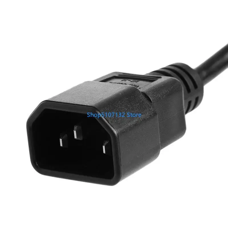 87HD IEC 320 PDU C14 Male to C13 Female Extension Cable Switch PDU Power Cord Converter with Independent Control Switch