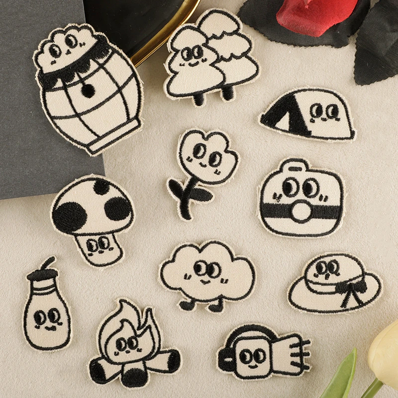 

Картонные уличные нашивки для ручного шитья, нашивка с вышивкой, железный значок для сумки, аксессуары для одежды, сделай сам, хит продаж, ткань