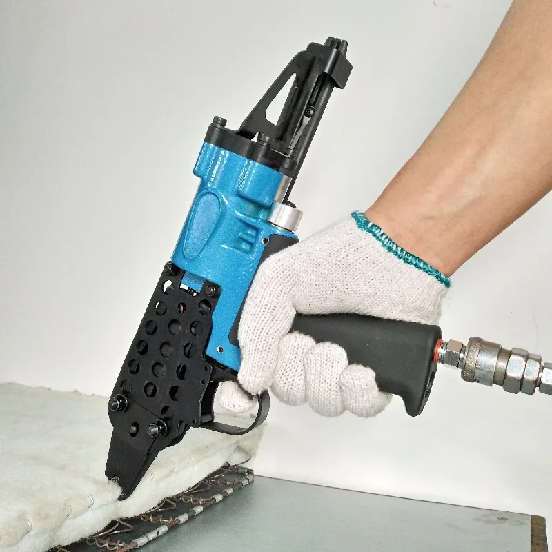 

Industrial & DIY Grade C- 7C a C24 HR23 Pneumatic Air Tools C Hog Ring Gun & C Ring Nailer Air Stapler Type