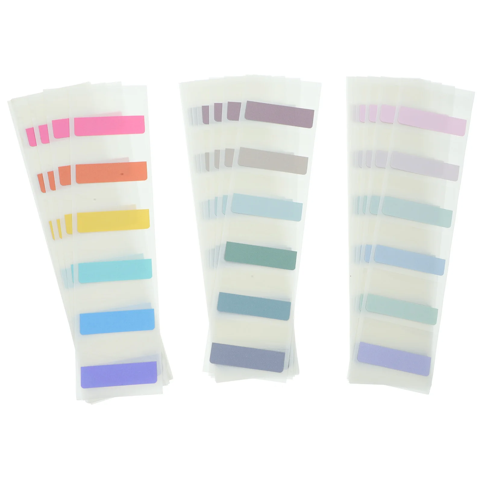 180 قطعة من علامات تبويب الكتب، علامات تبويب لاصقة ملونة للقراءة، علامات صفحة مقسمة، مخطط حفظ دفتر الملاحظات #2