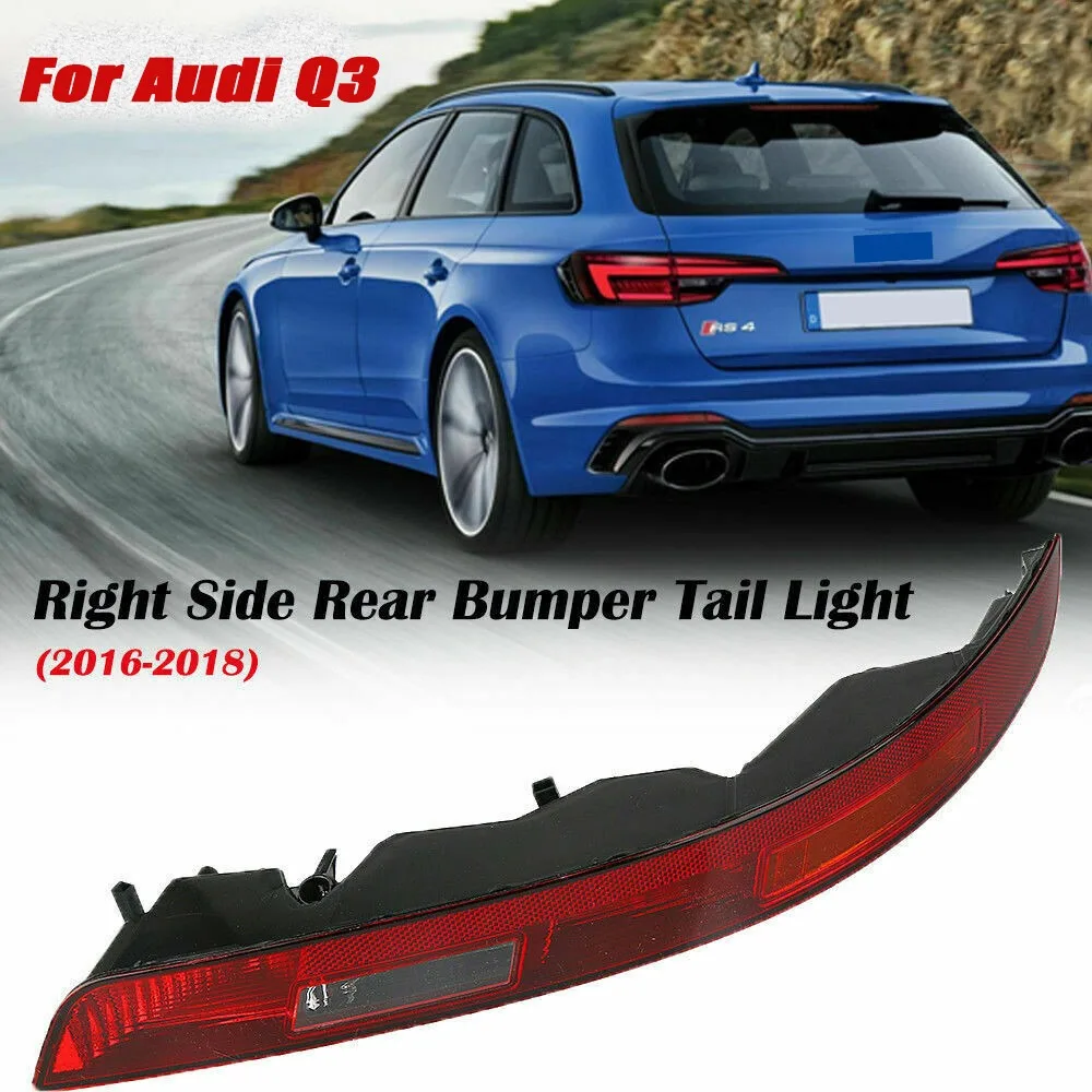 

Right Rear Bumper Lower Tail Light Reverse Stop Lamp For AUDI Q3 SUV 2016-2018