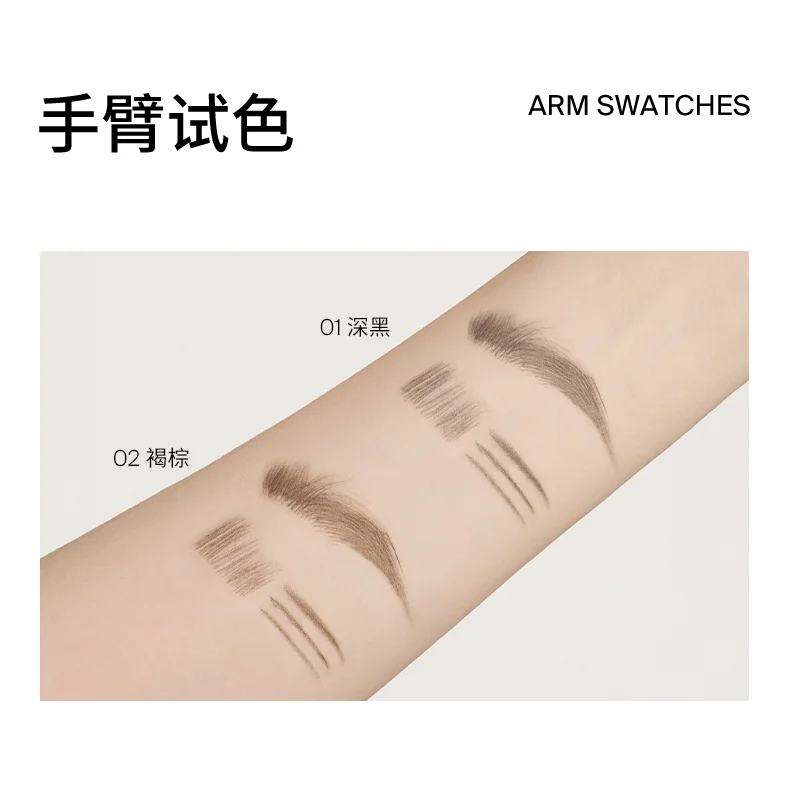 Joocyee Multifunctioneel wenkbrauwpotlood Haarlijnpotlood Natuurlijk waterdicht wenkbrauwpotlood