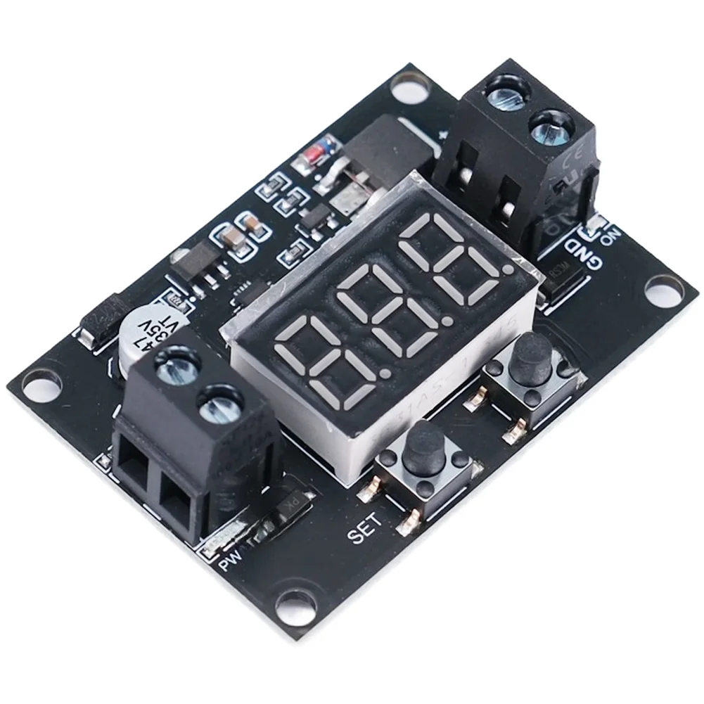 Adjustable Voltage Cut Off Switch 12V Low Voltage Disconnect Protector For Car Battery Auto Start Stop With Digital Display 10A