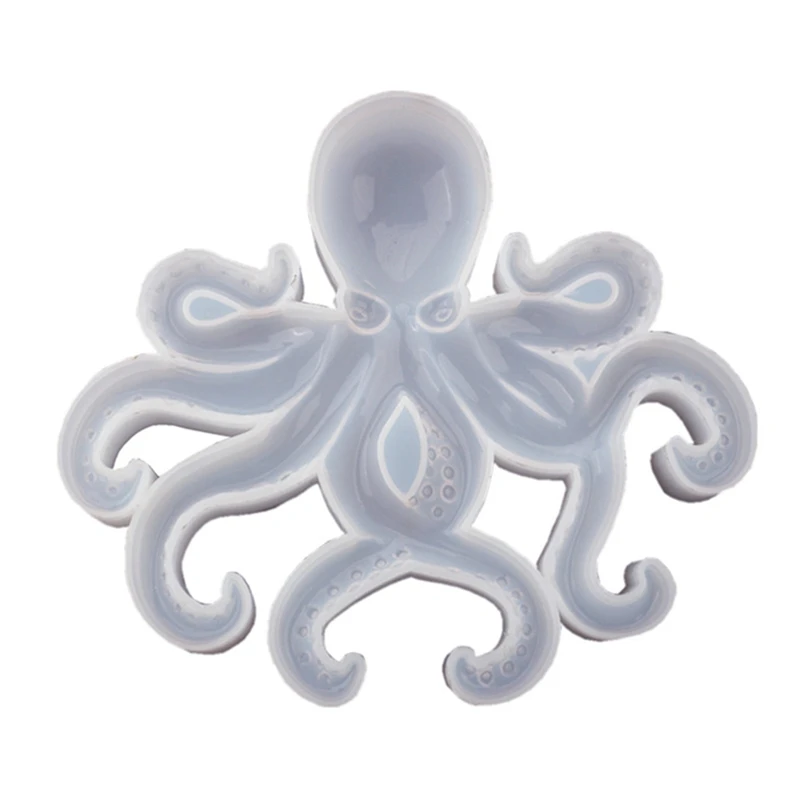 Diy Epoxy Resin Crystal Epoxy Octopus Ocean Octopus Mirror Silicone Mold Decoration