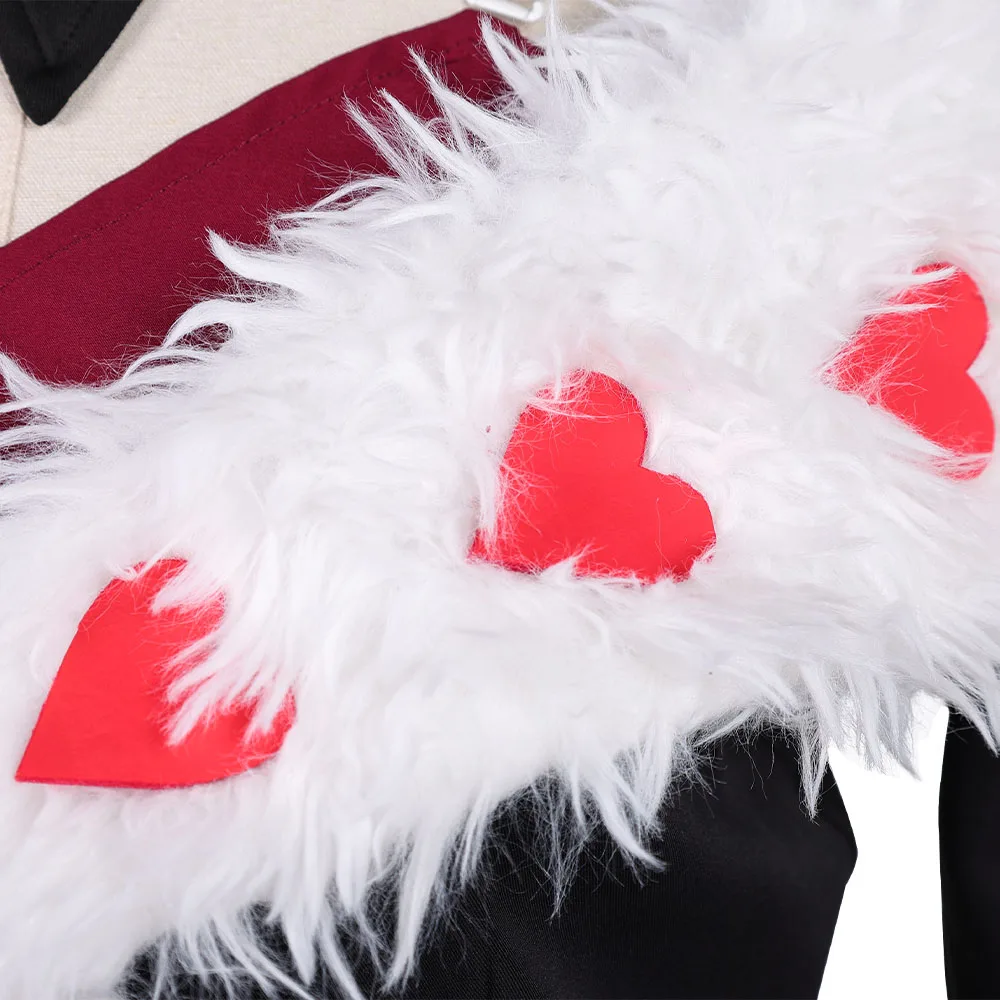 تلفزيون الجحيم نزل 2 المخملية تأثيري النساء فانتازيا الملابس زي الإناث تمويه لعب الأدوار فانتازيا الملابس هالوين الدعاوى الحفلات